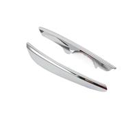Pexorin 2pcs, for TOYOTA, for Corolla, for Altis 2017 2018 2019, Car Detector ABS Chrome Cover Trim Front Head Fog Light Lamp Frame Stick Moulding Fog Light Cover