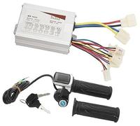 Pexorin 36V 800W Electric Bike Conversion Kit Motor Controller Throttle Grip with Square Screen Key Lock, for Electric Tricycles Bicycles Scooters scooter controller meter kit