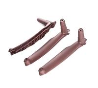 Pexorin 3pcs Car Inner Door Panel Handle Pull Trim Cover Left & Right, for, E70 X5 2007-2013 X6 E71 E72 2008-2014 car Door Handle Cover(Black Red Wine)