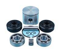 Pexorin 40mm Piston Crankshaft Ball Bearing Oil Seals Kit, for Husqvarna, 41 141 142 Chainsaw 530 06 9454 Chainsaw Crankshaft Bearing Kit