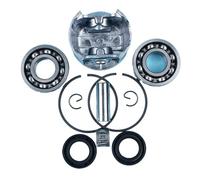 Pexorin 42.5mm Piston Pin Crank Ball Bearings Oil Seals Kit,for, 025 MS250 Chainsaw OEM 123 030 2011 Spare Parts Chainsaw Crankshaft Bearing Kit