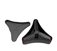 Pexorin 4pcs Drone Three Leaves Propellers Propeller Quick Release Blade Props Noise Reduction Accessoires, for DJI, FPV Combo Drone Propeller Replacement(Paddle storage box)