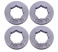 Pexorin 4pcs/lot 325" 9T Clutch Sprocket Rim, for, for Husqvarna, for JONSERED, 7 Spline Chainsaw Parts Chainsaw Spline Sprocket Rim