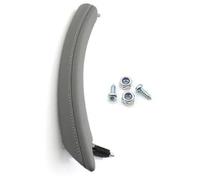 Pexorin 51416983868 LHD RHD Right Side Front Rear Interior Pull Handle Armrest Cover Assembly, for, 5 Series E60 E61 2006-2010 Interior Door Handle(Black Rear Right-Grey)