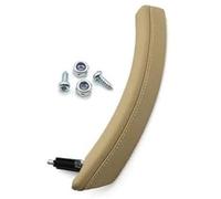 Pexorin 51416983868 LHD RHD Right Side Front Rear Interior Pull Handle Armrest Cover Assembly, for, 5 Series E60 E61 2006-2010 Interior Door Handle(Black Front Left-Beige)