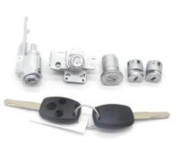 Pexorin 5Pcs Set Ignition Switch Door Lock Barrel, for Accord 2008-2012 4-Doors Models 06351-Te0 A11 72185-Ta0 A01 06351-Ta0 Cylinder with Keys Door Lock Actuator