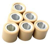 Pexorin 6PC Roller Weights Variator 19x17mm 5g 7g 9g, for 125 150 Fly Hexagon GTX Liberty MP3 X8 X9 Zip 125cc 150cc Electric Board Drive Roller(BLACK 19 X 17mm 7g)