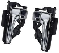 Pexorin 82610-2S010 82620-2S010 Car Interior Front Rear Left Right Door Handle, for Hyundai, for Tucson Ix35 2010 2011 2012 2013 2014 2015 Interior Door Handle(Black 1pair)