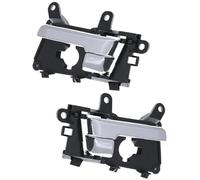 Pexorin 82610-2T000 82620-2T000 Car Interior Inside Door Handle Front Left Right Chrome, for Kia, for Optima 2011 2012 2013 Interior Door Handle(Black 1 Pair)