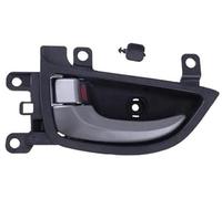 Pexorin 82610-3X000 82620-3X000 Car Interior Door Handle Front Left Right Chrome, for Hyundai, for Elantra, Fr 2011 2012 2013 2014 2015 2016 Interior Door Handle(Black Front Left)