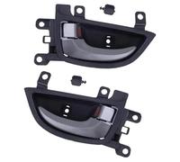 Pexorin 82610-3X000 82620-3X000 Front Left Right Car Inside Interior Door Handle, for Hyundai,for Elantra, 2011 2012 2013 2014 2015 2016 Interior Door Handle(Black 1 Pair)