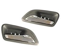 Pexorin 96952176 96952178 Car Open Inner Door Knob Inside, for Chevrolet, for Cruze, 2009-2016 Interior Door Handle(Black Rear Pair)