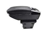 Pexorin Arm Rest, for Hyundai,for Elantra, Touring I30 I30cw 2007-2011 Center Centre Console Storage Box Armrest Rotatable 2008 2009 2010 Car Armrest Box(Black thread)