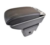 Pexorin Armrest Arm Rest Center Console Centre Storage Box Tray Black Leather,for ford, for Focus, 2 MK2 2005-2011 Car Armrest Box