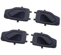 Pexorin auto Door Styling Panel Inside Interior Door Handle, for Peugeot 405 1988 1989 1990 1991 1992 1993 1994 1995 1996 Rh 9143-40 Lh 9143-45 711(Black 4pcs One Set)