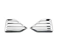 Pexorin Car ABS Chrome Rear Reflector Fog Light Lamp Cover Trim Bezel Frame, for Toyota, Noah Voxy 90 Series 2022 Fog Light Trim