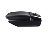 Pexorin Car Armrest Rotatable Center Console Storage Box, for Suzuki, Jimny 2000-2017 Arm Rest 2001 2003 2005 2007 2009 2011 2013 2015 Car Armrest Box(Black Thread)