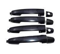 Pexorin Car Black Exterior Door Handles, for RAV4, for Yaris, for Corolla, Matrix 1.5L 69211-AA020 69227-AA010 8971449 889771457 69210-33080 Car Interior Door Handle(Black A Set 4 Sides)