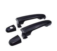 Pexorin Car Black Exterior Door Handles, for RAV4, for Yaris, for Corolla, Matrix 1.5L 69211-AA020 69227-AA010 8971449 889771457 69210-33080 Car Interior Door Handle(Black 1 Xfront 1 Xrear)