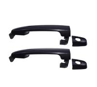 Pexorin Car Black Exterior Door Handles, for RAV4, for Yaris, for Corolla, Matrix 1.5L 69211-AA020 69227-AA010 8971449 889771457 69210-33080 Car Interior Door Handle(Black 2pcs Keyhole)