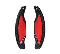 Pexorin Car Carbon Fiber Steering Wheel Shift Paddle Shifter Extension, for Cadillac, ATS ATS-L 2013 2014 2015 2016 2017 2018 2019 Black Car Paddle Shifters