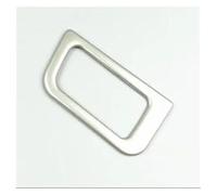 Pexorin Car Center Console Trim Styling CD Panel Gearshift Decoration Cover Air Outlet Frame Stickers, for A7, for A6 C7 Rear Lighter Interior Strips Dashboard Trim(BLACK Trunk Button)