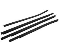 Pexorin Car Door Edge Protector, ford, for Ranger PX XLT 2012-2021 4 Door 4pcs Weather Strip Window Moulding Trim Seal Belt Glass door trim guard