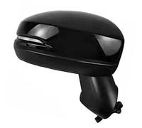 Pexorin Car Door Mirror Unit Car Exterior Rearview Mirror, for Jazz 2015 2016 2017 Gk5 with Turn Signal Lights 76258-T9J-H21(BLACK 7 Wire Black Right Driver Side)