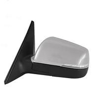 Pexorin Car Door Mirror Unit Side View Mirror, for Kia Soul 2010-2013 Car Accessories Exterior Assembly(BLACK 5 Wires Sliver Left Passenger Side)