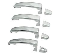 Pexorin Car Exterior Door Handle, for Changan, for CS35 2012 2013 2014 2015 2016 2017 Chrome Front Rear Left Right 4PCS Exterior Outsides Car Door Handle Cover