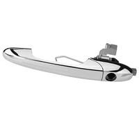 Pexorin Car Exterior Door Handle, for Fiat, 500 2012 2013 2014 2015 2016 2017 2018 Car Exterior Door Handle Chrome Left Hand Drive Exterior 68069943AC Car Door Handle Cover