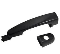 Pexorin Car Exterior Door Handle, for Kia, for Sportage 2005-2010 836511F010 836611F010 826621F000 82651-1F000 Exterior Door Handles Front Rear Left Right Car Door Handle Cover(Black Front Left)