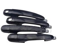 Pexorin Car Exterior Front Left, for Hyundai, for Tucson 2.0L 2.7L 2005 2006 2007 2008 2009 Outer Exterior Outside Auto 82650-2E020,82660-2E020 4PCS Car Door Handle Cover