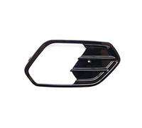 Pexorin Car Front Bumper Fog Light Grill Chrome Front Fog Light Trim Cover, for Ford, Escape Kuga 2017-2019 Fog Light Frame Cover Trim Fog Light Trim(BLACK Only 1 Left)