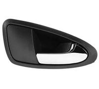 Pexorin Car Inner Interior Door Handle Auto Front Left Right Interior Inside Inner Door Handle, for Seat, for Ibiza 2009 2010-2012 6J1837113A 6J1837114A Interior Door Handle(Black Right)
