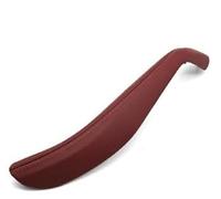 Pexorin Car Inner Interior Door Handle, for, 5 Series G30 G31 M5 F90 2017-2023 Car Interior Left Right Passenger Door Front Rear Pull Handle Cover Interior Door Handle(Black Volacno Red-Left)