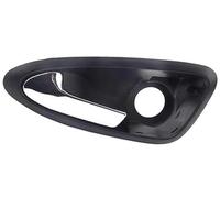 Pexorin Car Inner Interior Door Handle, for Seat, for Ibiza 6J 2010 2011-2022 6J1837113A 6J1837114A Front Left Right Auto Interior Side Inner Door Handle Interior Door Handle(Black Left)