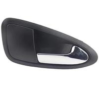 Pexorin Car Inner Interior Door Handle, for Seat, for Ibiza 6J 2010 2011-2022 6J1837113A 6J1837114A Front Left Right Auto Interior Side Inner Door Handle Interior Door Handle(Black Right)