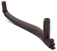 Pexorin Car Inner Interior Door Handle, for, X5 X6 F15 F16 2014-2018 Car Interior Left Right Front Rear Passenger Door Handle Inside Pull Panel Trim Interior Door Handle(Black Moka-Right)