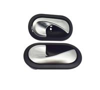 Pexorin Car Interior Inner Door Handles 8200028487 8200028486， for MK3 Megane II Clio Scenic, for Citroen, Berlingo, for Dacia, Logan Car Interior Door Handle(Black Left and Right)