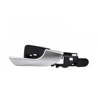 Pexorin Car Left Right Interior Door Internal Handle, for Alfa, for Romeo, for Giulietta, Hatchback Van 940 2011-2018 156092165 156092161 Interior Door Handle(Black Matte Silver Rr)