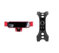 Pexorin Car Mobile Phone Holder, for Mercedes-Benz, W117 C117 C118 CLA 2022 Mounts Bracket GPS Stand Rotatable Support Accessories 3 Color Car Phone Mount(Red20-22)