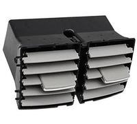 Pexorin Car Rear Air Conditioning Ac Vent Grille Assembly Replacement, for Mercedes, for Benz, W164 ML GL 300 350 450 500 16483004549116 Car Air Vent Clip(BLACK W164 Gray)