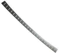 Pexorin Car Rear Bumper Protector External Sill Trunk Tread Plate Stainless Steel Styling Trim, for Toyota, for RAV4, 2020 2021 Rear Bumper Guard(BLACK 1)