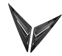Pexorin Car Rear Louver Window Cover Trim Sticker, for Hyundai,for Elantra, 2021 2022 Side Shutter Vent Scoop ABS Carbon Fiber Gloss Black Rear Window Louver Cover Trim(BLACK Gloss Black)