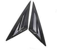 Pexorin Car Rear Louver Window Cover Trim Sticker, for Hyundai,for Elantra, 2021-2022 Vent Scoop ABS Carbon Fiber Gloss Black Side Shutter Rear Window Louver Cover Trim(BLACK Carbon)