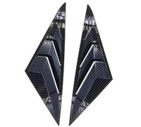 Pexorin Car Rear Louver Window Cover Trim Sticker, for Hyundai, Sonata 2011-2014 Vent Scoop ABS Carbon Fiber Auto Side Shutter Rear Window Louver Cover Trim