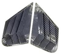 Pexorin Car Rear Louver Window Cover Trim Sticker, for Kia, for Optima K5 Sedan, 2016-2019 Side Shutter Vent Scoop ABS Carbon Fiber Accessories Rear Window Louver Cover Trim