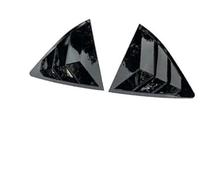 Pexorin Car Rear Louver Window Cover Trim Sticker, for Skoda, for Octavia, MK4 Sedan 2021-2023 Vent Scoop ABS Carbon Fiber Black Side Shutter Rear Window Louver Cover Trim(BLACK Gloss Black)