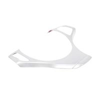 Pexorin Car Styling, for, X3 E83 2006-2009 Steering Wheel Buttons Frame Decoration Cover Stickers Trim Interior Auto Accessories Steering Wheel Sticker(Silver)